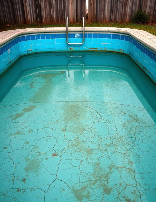 Pool before remodel